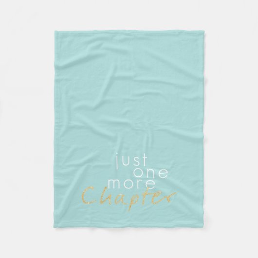 Gouden Fonkeling enkel Één Meer Deken van de Vacht (Voorkant)