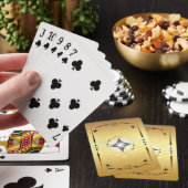 gouden fortuin pokerkaarten (Insitu)