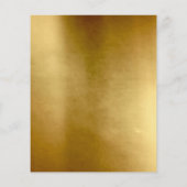 Gouden foto collage verjaardagsuitnodiging (Achterkant)