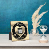 Gouden Foto Herdenkingsplaque Fotoplaat (Insitu)