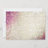 Gouden Foto Quinceanera Save The Date (Achterkant)