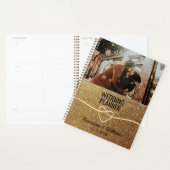 Gouden Foto Trouwplanner Boek Planner (Display)