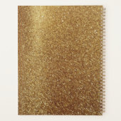 Gouden Foto Trouwplanner Boek Planner (Achterkant)