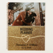 Gouden Foto Wedding Planner Boek (Voorkant)