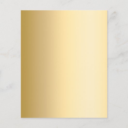 Gouden fotocollage Uitnodiging Graduation Party (Achterkant)