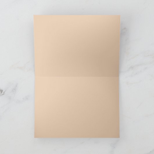 Gouden Fractale Kant Aangepaste Bedankkaart (Binnen)