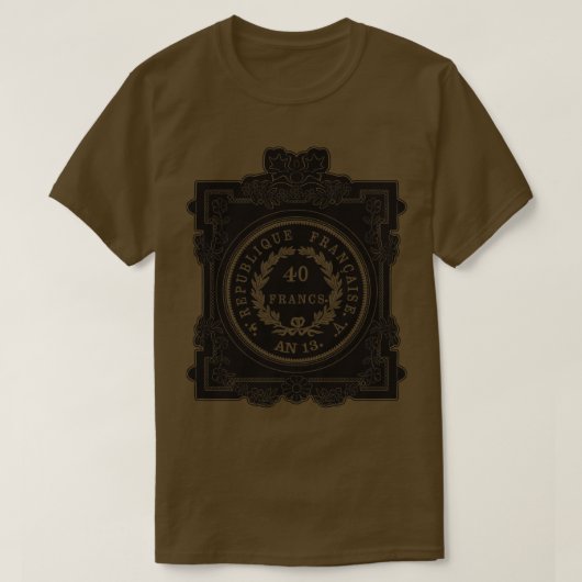 GOUDEN FRANK MUNT T-SHIRT (Design voorkant)