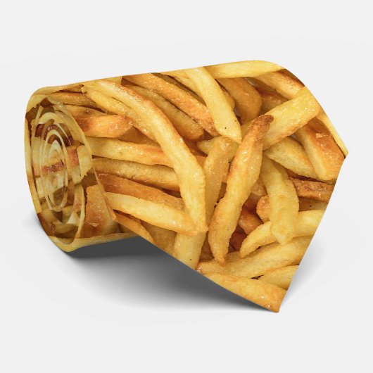 gouden friet stropdas (Opgerold)