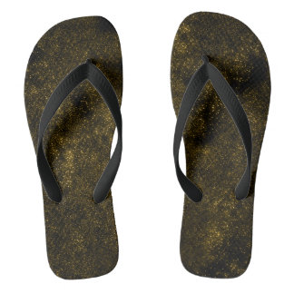 Gouden Galaxy Flip Flops
