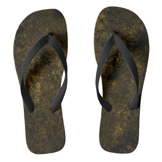 Gouden Galaxy Flip Flops (Voetbed)
