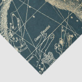 Gouden Galaxy Star kaart serie ontwerp 7 Tissuepapier (Detail)