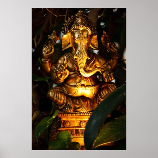 gouden ganesha - poster (Voorkant)