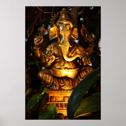 gouden ganesha - poster (Voorkant)
