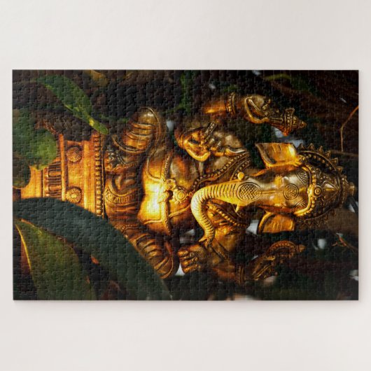 gouden ganesha puzzel (Horizontaal)