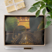 gouden ganesha - tissuepapier (Geschenk)