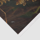 gouden ganesha - tissuepapier (Detail)