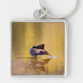Gouden Gans Sleutelhanger (Voorkant)
