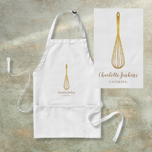 Gouden Gardeer Bakkerij Patisserie Marmer Krullen Standaard Schort