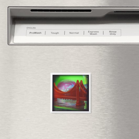 gouden gate bridge magneet (Insitu (Vaatwasser))