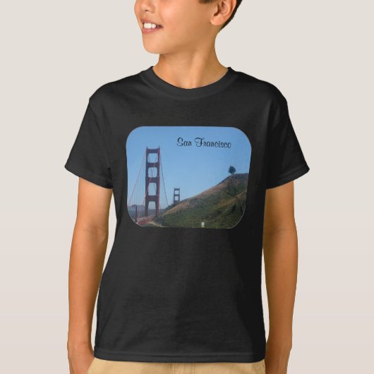 gouden gate kind's t-shirt (Voorkant)