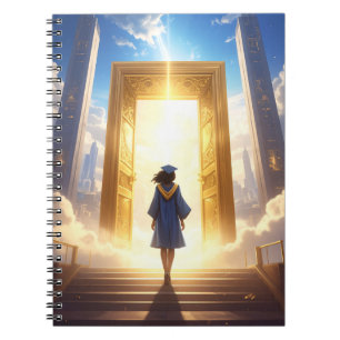 Gouden Gateway Afstudeer Spiral Notebook Notitieboek