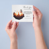 Gouden Gateway | Zonsondergang Meditatie Flyer (Hand)