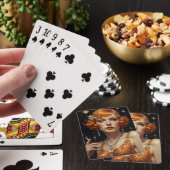 Gouden Gatsby Glamour Pokerkaarten (Insitu)