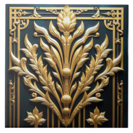Gouden Gatsby Tuin Tegeltje