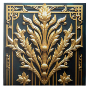 Gouden Gatsby Tuin Tegeltje