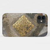 Gouden Gaudí mozaïek Case-Mate iPhone Case (Achterkant (horizontaal))
