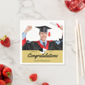 Gouden Geel Afstuderen feestklas van 20xx Servet (Insitu)