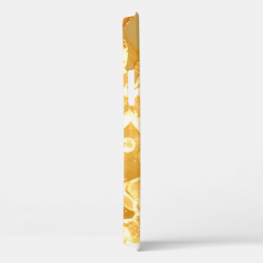 Gouden Geel Marmeren Inktpatroon Case-Mate iPhone Case (Achterkant / Rechts)