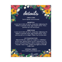 Gouden Geel Navy Blauw Boho Boeket Details