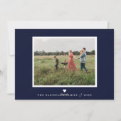 Gouden geïllustreerde Pasen-foto kaart (Achterkant)