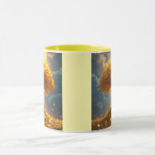 Gouden geldboom Gouden munten Mok (Midden)