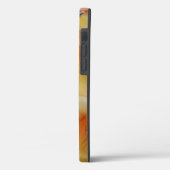 Gouden Gele Bloem Bloemen Kunst Telefoon Case (Achterkant / Links)