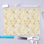 Gouden gele honingraat verjaardag tissuepapier (Craft)