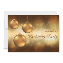 Gouden Gele Kerstballen Kerstfeest