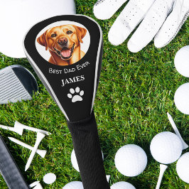 Gouden Gele Labrador Beste Vader Ooit Naam Golfheadcover