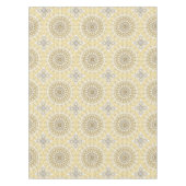 Gouden Gele Mandala Patroon Tafelkleed (Voorkant)