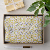 Gouden Gele Mandala Patroon Tissuepapier (Geschenk)