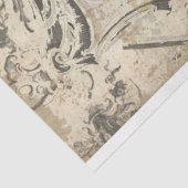 Gouden Gele Rose Decoupage Tissue Paper Tissuepapier (Detail)