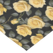 Gouden Gele Rozen Tafelkleed (Gekanteld)