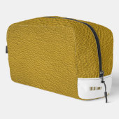 Gouden gele toilettas toilettasje (Rechterhoek)