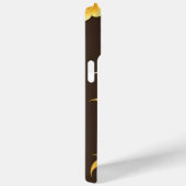 Gouden Gelijste Roos Decoratieve Kunst Case-Mate iPhone Case (Achterkant / Rechts)