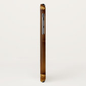 Gouden Gelijste Roos Decoratieve Kunst Case-Mate iPhone Case (Achterkant/links)
