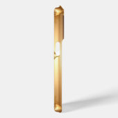 Gouden Gelijste Roos Decoratieve Kunst Case-Mate iPhone Case (Achterkant / Rechts)