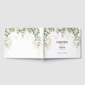 Gouden Geloften: een botanisch huwelijksgastenboek Gastenboek (Volledig)