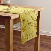 gouden gelukkige jaren korte tafelloper (Voorbeeld)