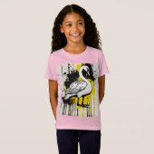 Gouden Genade in Monochroom T-shirt (Voorkant volledig)